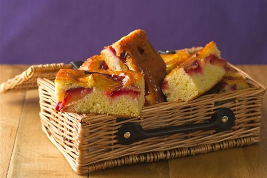 Apple and plum cake recipe
