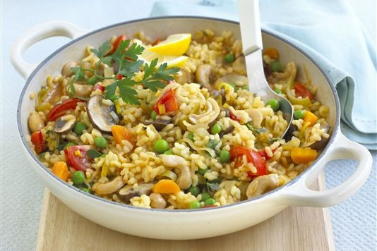 Cashew nut paella recipe