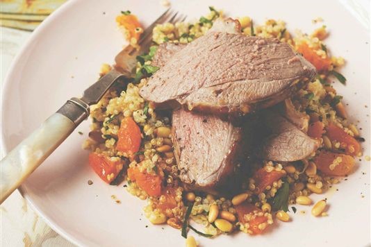 Honey-baked leg of lamb recipe 