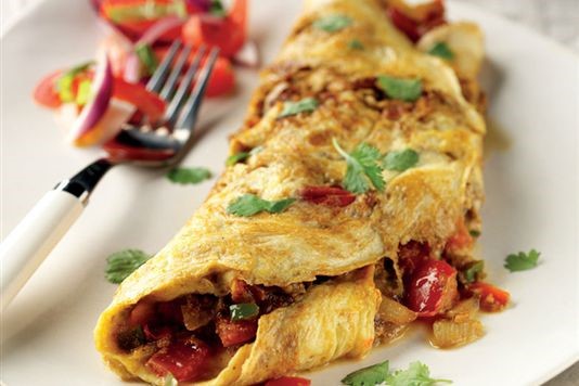 Indian omelette recipe