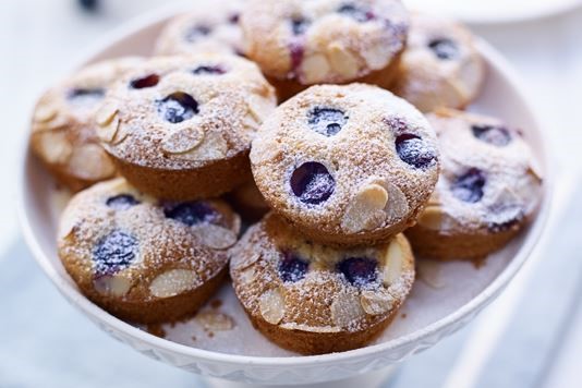 Edd Kimber's BerryWorld blueberry friands recipe