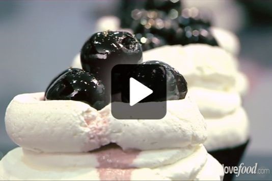 Eric Lanlard's Black Forest cupcake recipe
