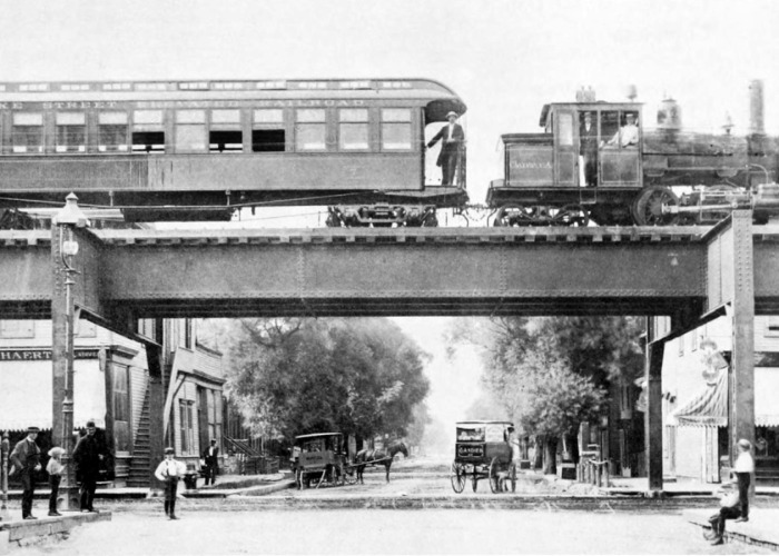 Fascinating historic photos of the world's first trains and railroads