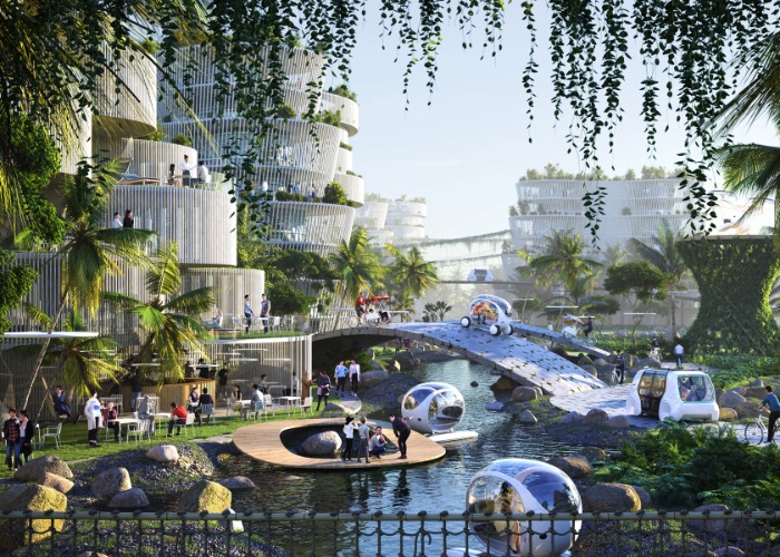 Cities of the future: flying cars, floating homes and humanity's hope