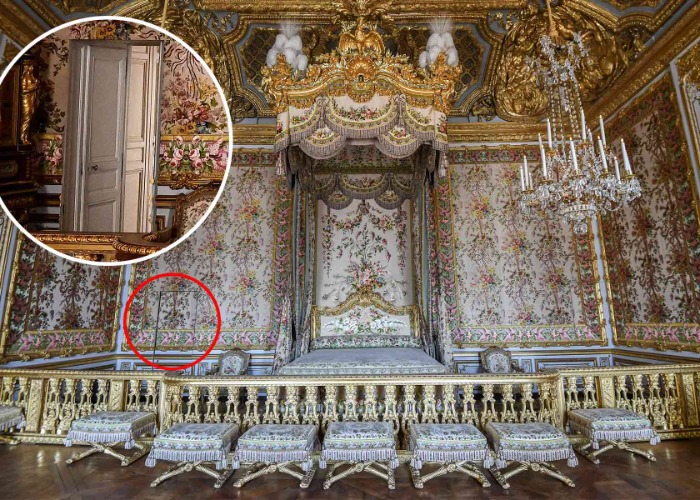 Das versteckte Gemach von Marie Antoinette und weitere Geheimzimmer