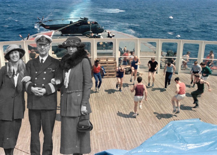 Incredible archive photos of historic ocean liners and cruise ships
