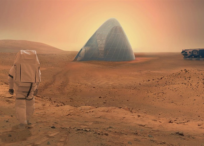 Revealed what homes on Mars could actually look like