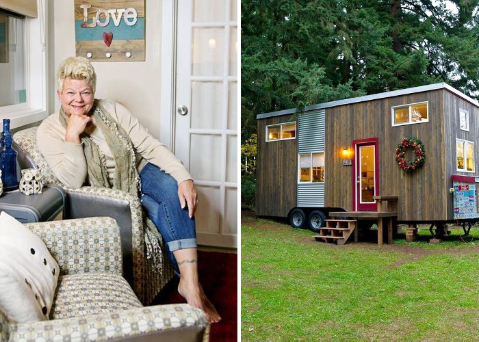 How this woman built her own tiny home and changed her life 