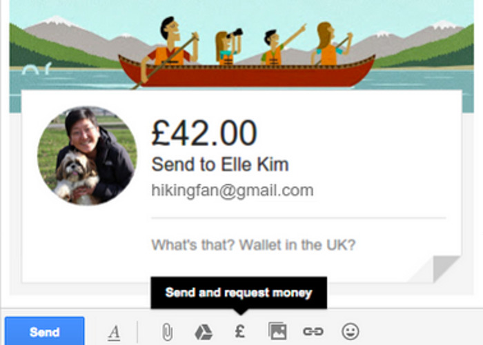 Google launches Gmail payment service in the UK