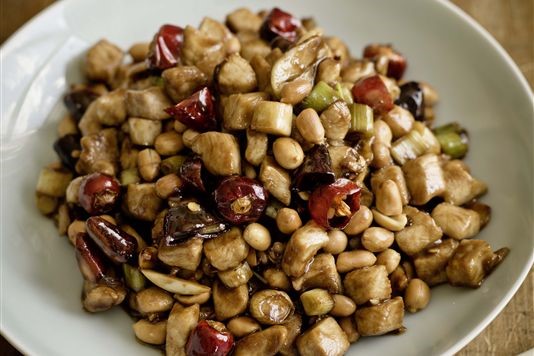 Gong Bao chicken with peanuts recipe