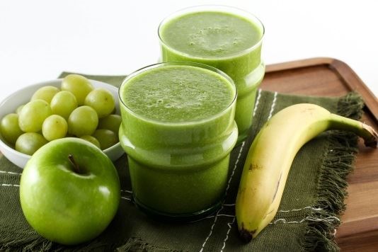 Green fruit smoothie recipe