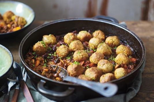 Heston Blumenthal's traditional minced beef and dumplings recipe