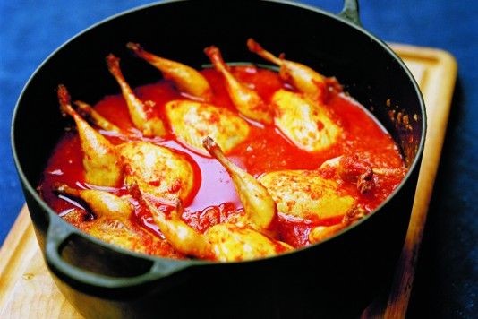 Red quail curry recipe
