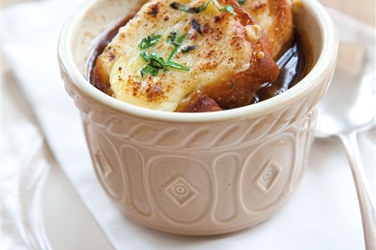 Caramelised onion soup recipe