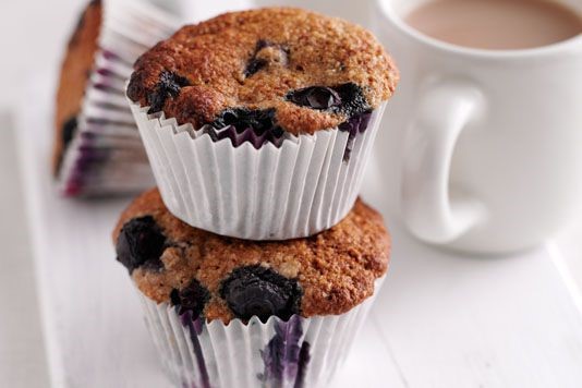 Lisa Faulkner's bran and blueberry muffins recipe