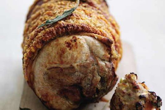 Liz McClarnon's roast leg of pork recipe