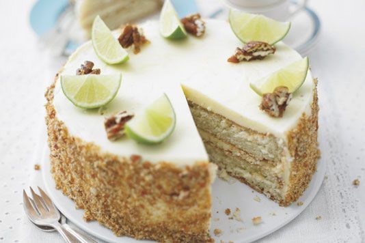 Lorraine Pascale's mojito Genoese cake recipe