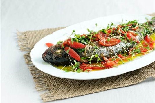 Marco Pierre White's whole sea bass with rosemary and thyme recipe