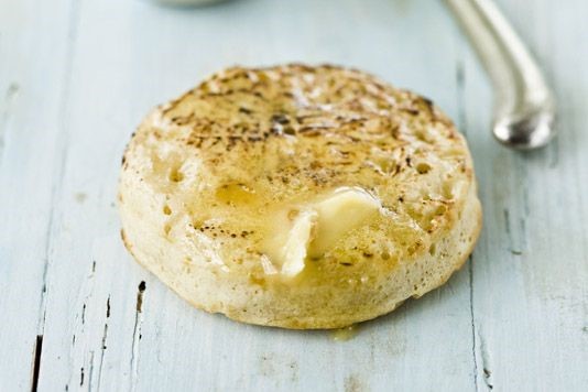 Homemade crumpets with burnt honey butter recipe