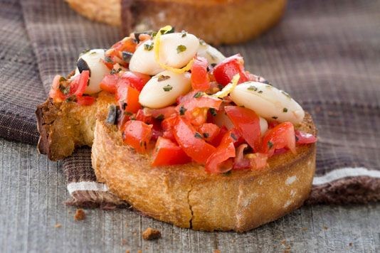 Butter bean bruschetta recipe