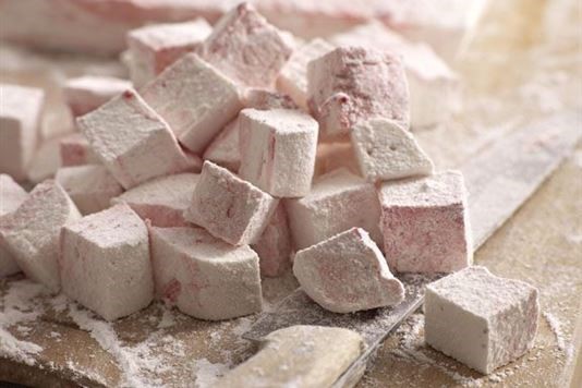 Cherry and poppy seed marshmallows recipe