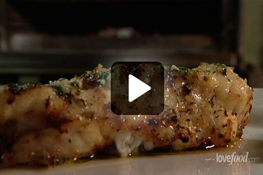 Grilled monkfish recipe