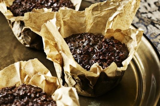 Muscovado chocolate cakes recipe