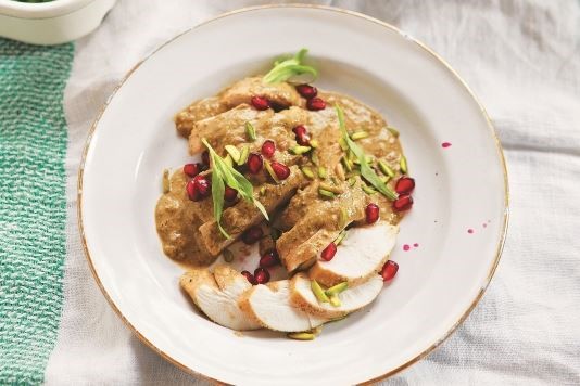 Pistachio chicken recipe