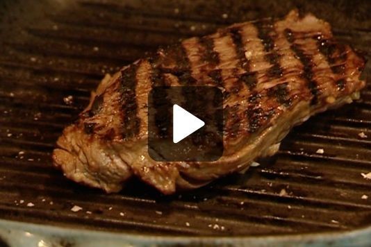 Hanger steak with sweet potato mash recipe