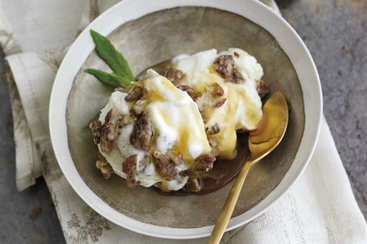 Rachel Allen’s butter pecan ice cream recipe