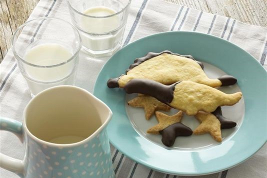 Rachel Allen's chocolate dipped orange shortbread biscuits recipe