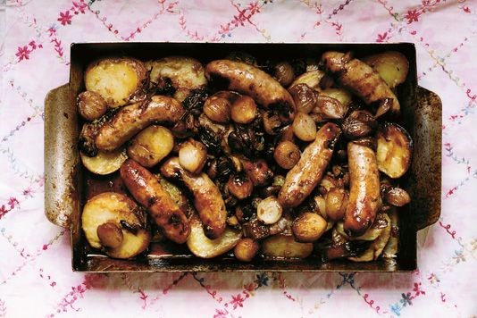 Hot sausage roast recipe