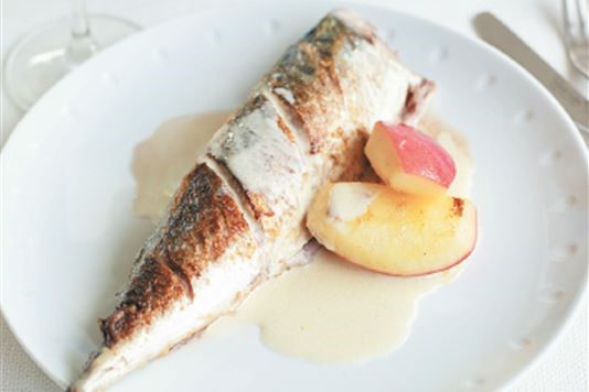 Michel Roux Jr's Normandy-style roast mackerel recipe