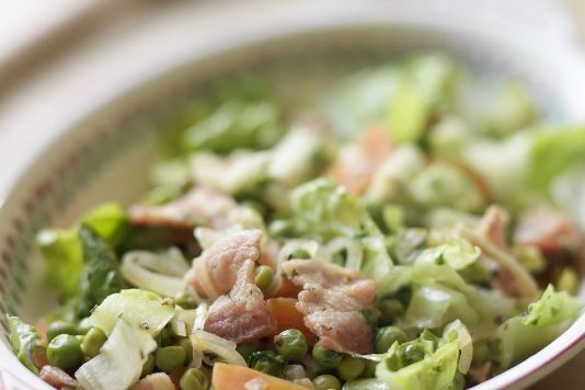 Peas and broad beans recipe