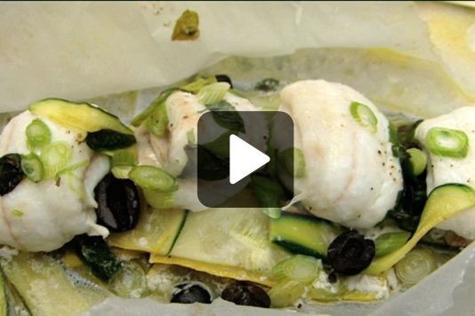 Baked fish in a bag recipe