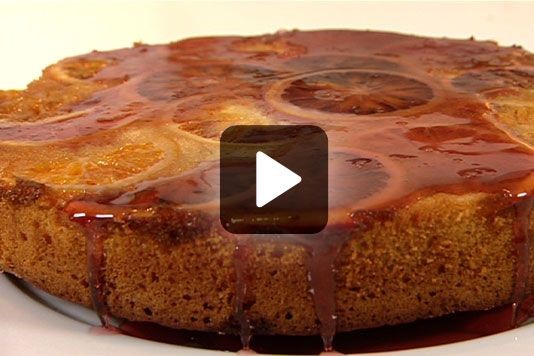 Eric Lanlard's orange upside down sponge recipe