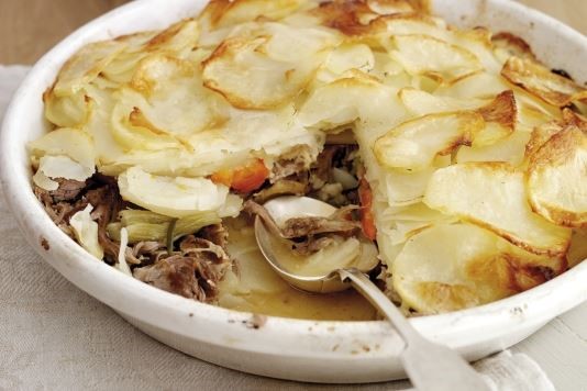 Lamb and potato torte recipe
