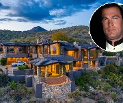 Die kugelsichere Villa von Steven Seagal und weitere Luxusfestungen