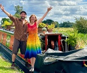 'We're travelling the UK from the comfort of our tiny floating home'