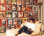 Incredible retro photos show iconic stars at home