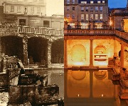 Fascinating then and now images of iconic UK attractions